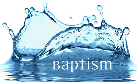 water baptism meaning in christianity