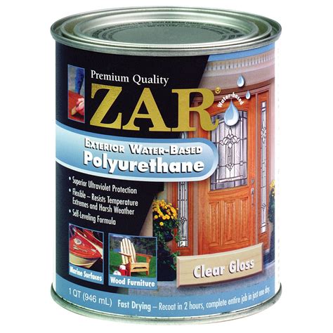water based polyurethane for outdoor use