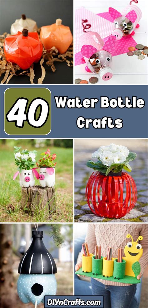 Water Bottle Craft Work