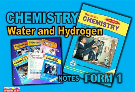 Water Chemistry Notes Pdf