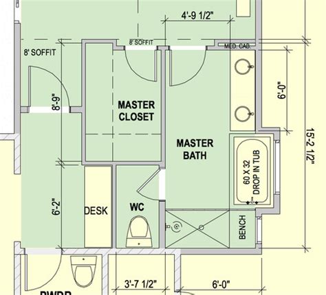 Water Closet Layout
