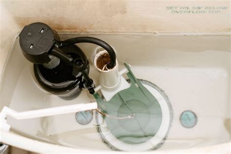 Water Constantly Running Into Overflow Tube