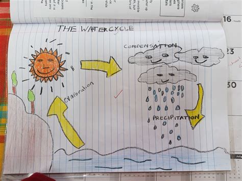 water cycle for 3rd class