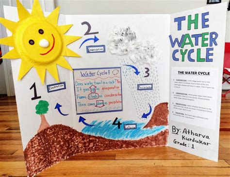 water cycle project pdf