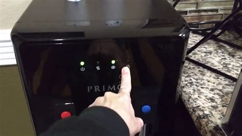 Water Dispenser Red Light Flashing