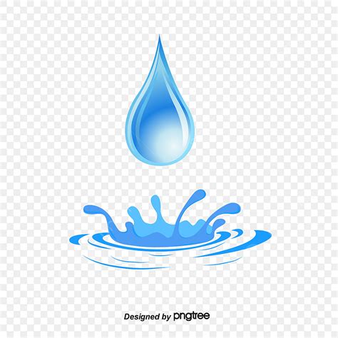 Water Drops Vector Free