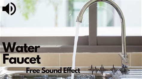 Water Faucet Sound Effect