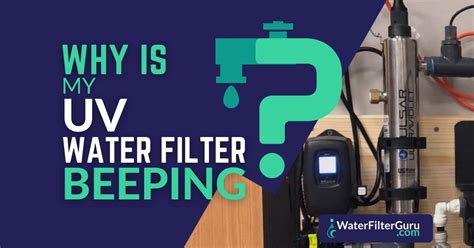 Water Filter System Beeping
