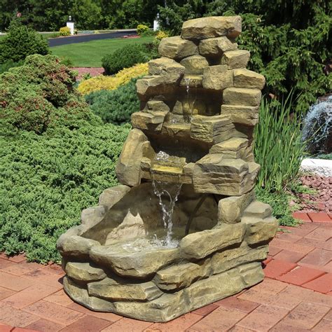 Water Fountain Feature Backyard