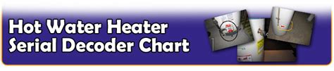 Water Heater Decoder