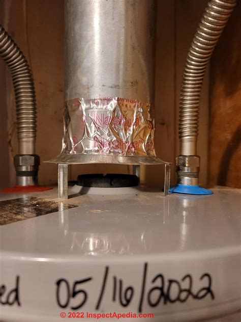 Water Heater Flue Pipe Code