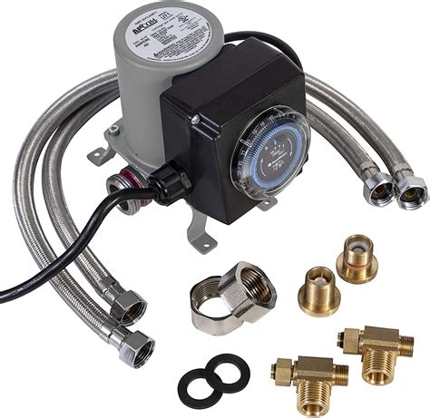 water heater recirculating pump sensor valve