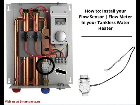 Water Heater Tankless Flow Sensor