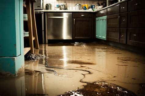 Water Leaking Kitchen Floor