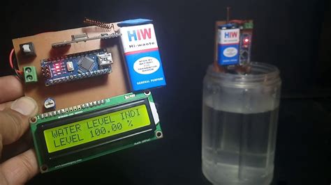 Water Level Indicator Using Arduino And Wifi Module