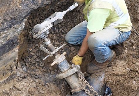 Water Line Tapping Tool