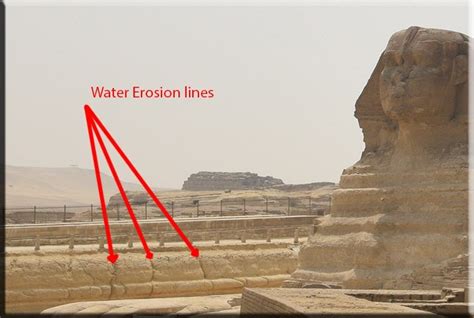 Water Marks On Sphinx