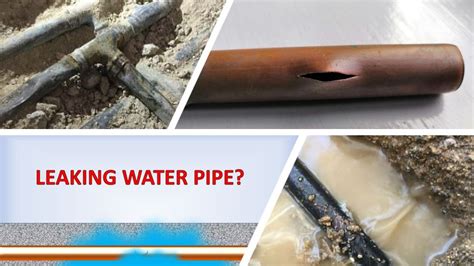 water pipe leak detection methods