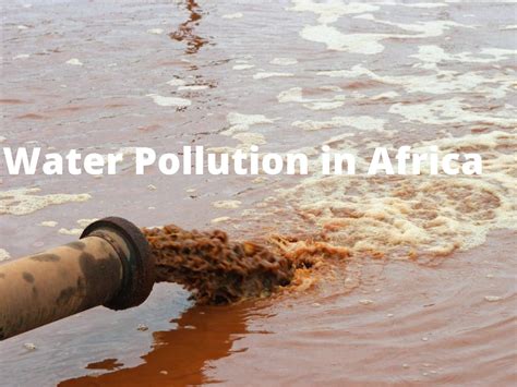 water pollution in africa