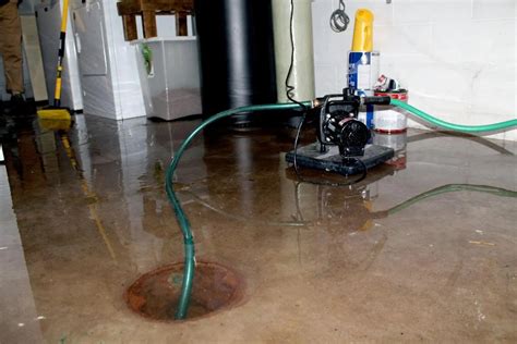 Water Pump Basement Floor