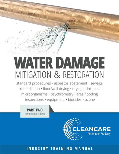 water restoration services recommendations