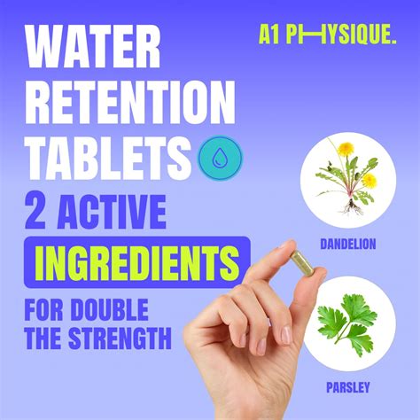 Water Retention Tablets