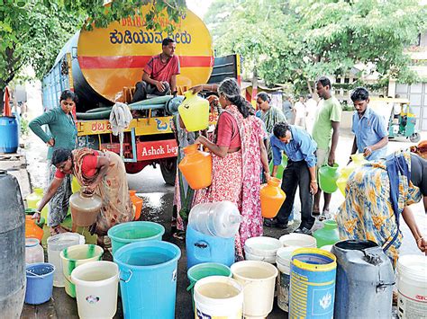 water scarcity in karnataka