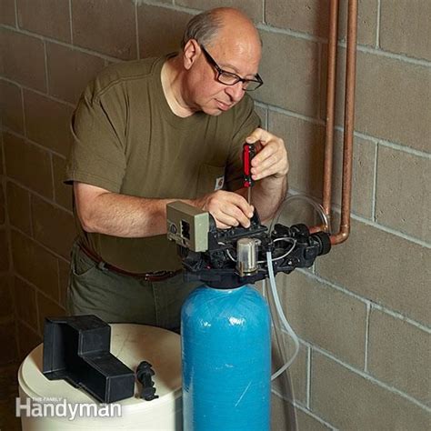 water softener systems repair service