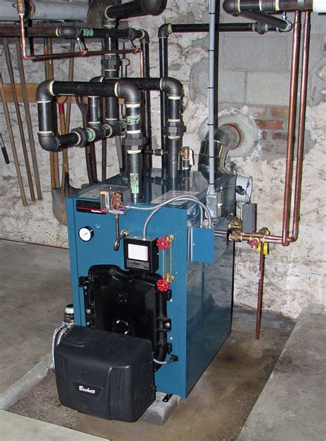 water steam boiler installation