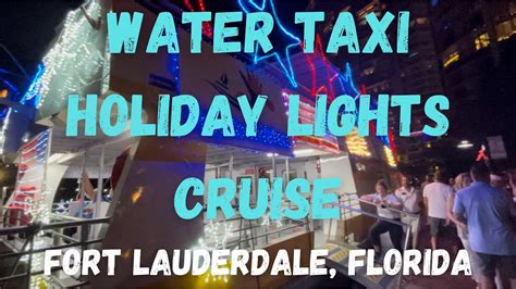 Water Taxi Holiday Lights Promo Code