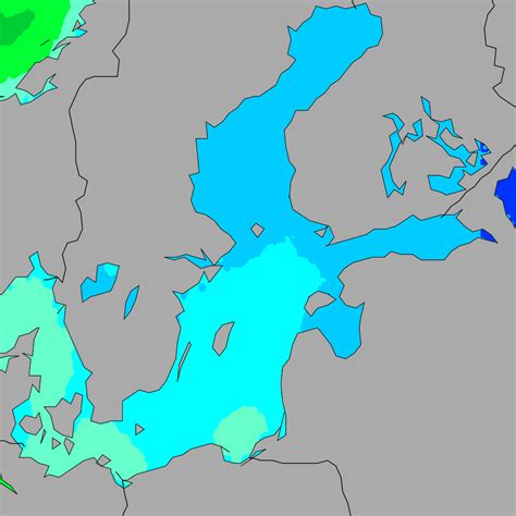 water temperature baltic sea