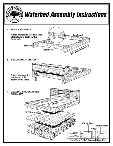 Waterbed Base Assembly