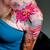 watercolor flower tattoo ideas