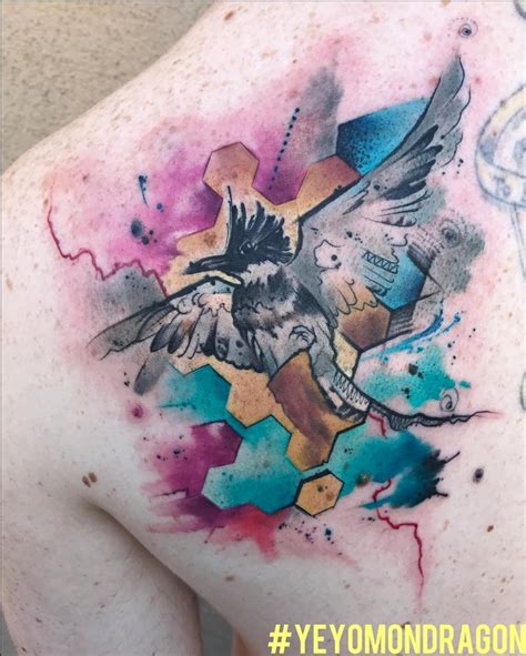 Watercolor Tattoo Portfolio of April Lauren Colorado