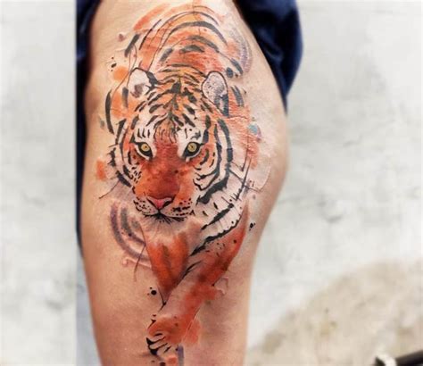 60 Stunning Watercolor Tattoos By Chen Jie Page 4 of 6