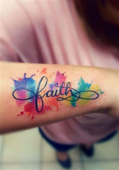 Watercolor flower & name tattoo INKFINITY Tattoos, Name