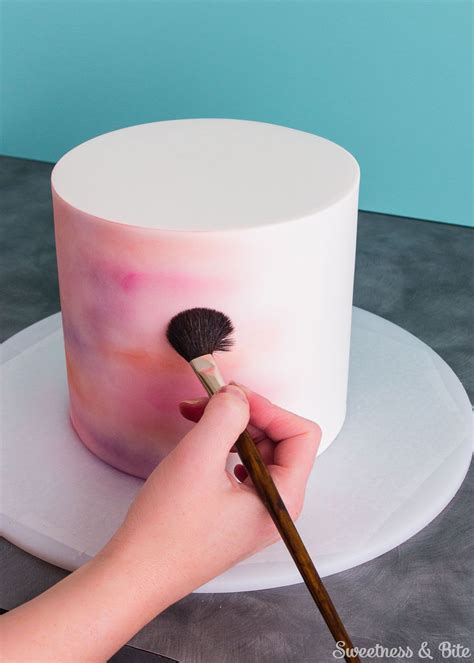 Watercolor Cake Tutorial