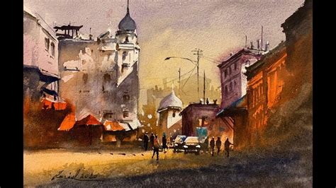 watercolor painting javid tabatabaei