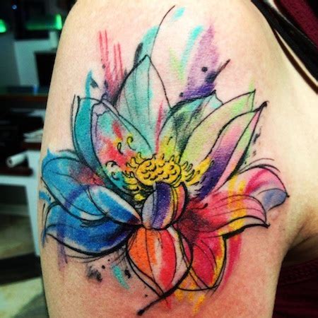 What is a watercolor tattoo and how long does it last