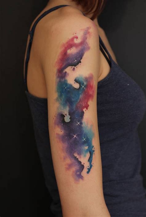 Galaxpla AB Galaxy tattoo, Tattoos, Watercolor galaxy tattoo