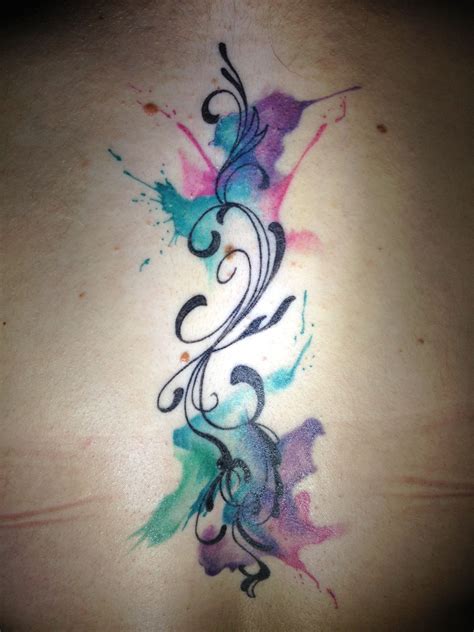 Best Watercolor tattoo me not water color