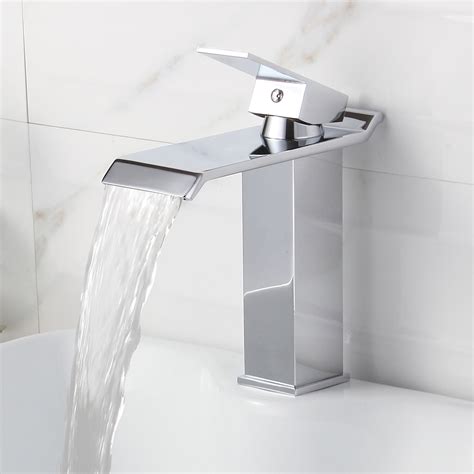 Waterfall Bathroom Faucet Single Handle