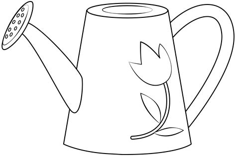 Watering Can coloring pages. Free Printable Watering Can coloring pages.