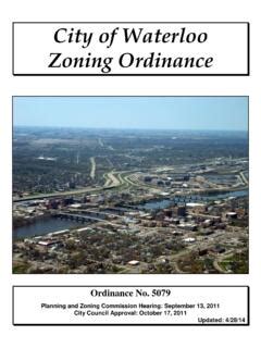 waterloo iowa zoning ordinance