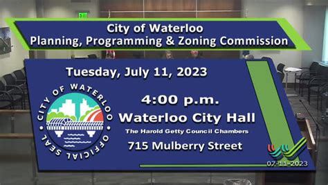 waterloo planning and zoning