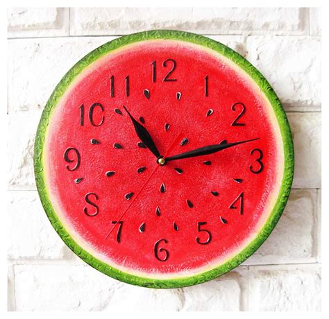 Watermelon Clock Designs