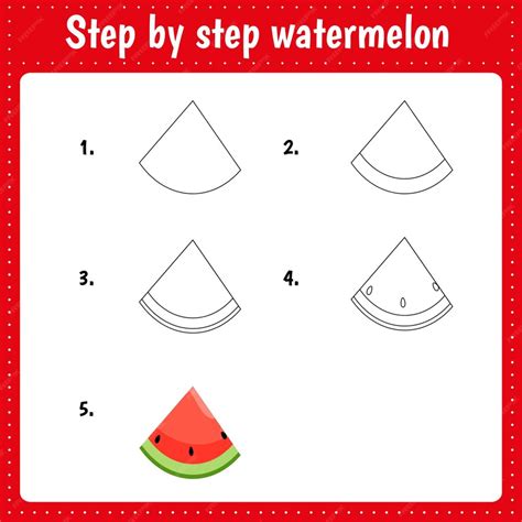 Watermelon Drawing Activity