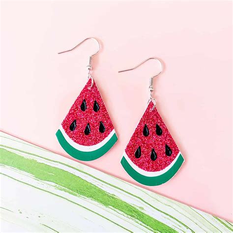 Watermelon Earrings