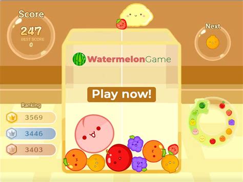 Watermelon Game Play