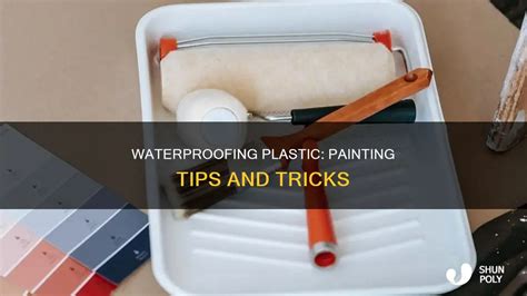 Waterproof Paint Plastic